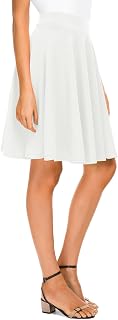 Urban Coco Women's Mini Skater Skirt (Pack of 1)