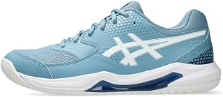 Asics Gel-Dedicate 8 Men's Tennis Shoes, White/Shock Orange, 44.5 EU