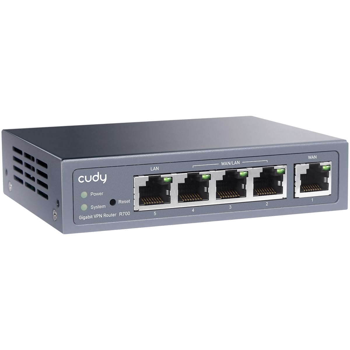 Cudy Gigabit Multi-WAN Router, OpenWRT, Load Balance, 5X GbE, R700 | OpenWRT-rea