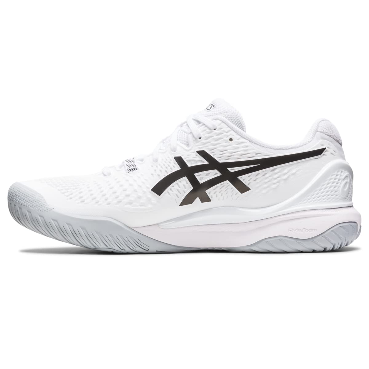ASICS Resolution 9 Uomo Men Tennis Shoes White Blue