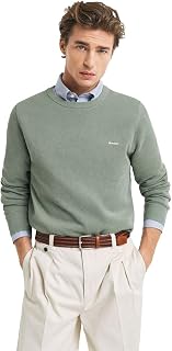 GANT Men's Cotton Pique A C Sweater (Pack of 1)