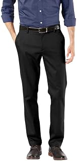 Dockers Signature Khaki Slim Fit Pants, Men's Chino, Black (Black), 30W / 30L