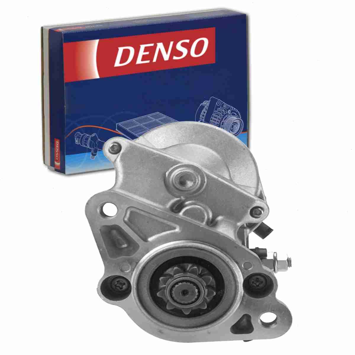 DENSO Starter Motor Compatible with Toyota Tacoma 3.4L V6 1995-2004 | Fixes no-c