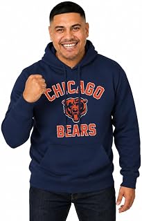 Team Fan Apparel NFL Gameday Hoodie Pullover Sweatshirt for Men and Women | Officially licensed NFL Gameday fleece pullover - kangaroo pocket, ribbed cuffs, drawstring hood, unisex fit