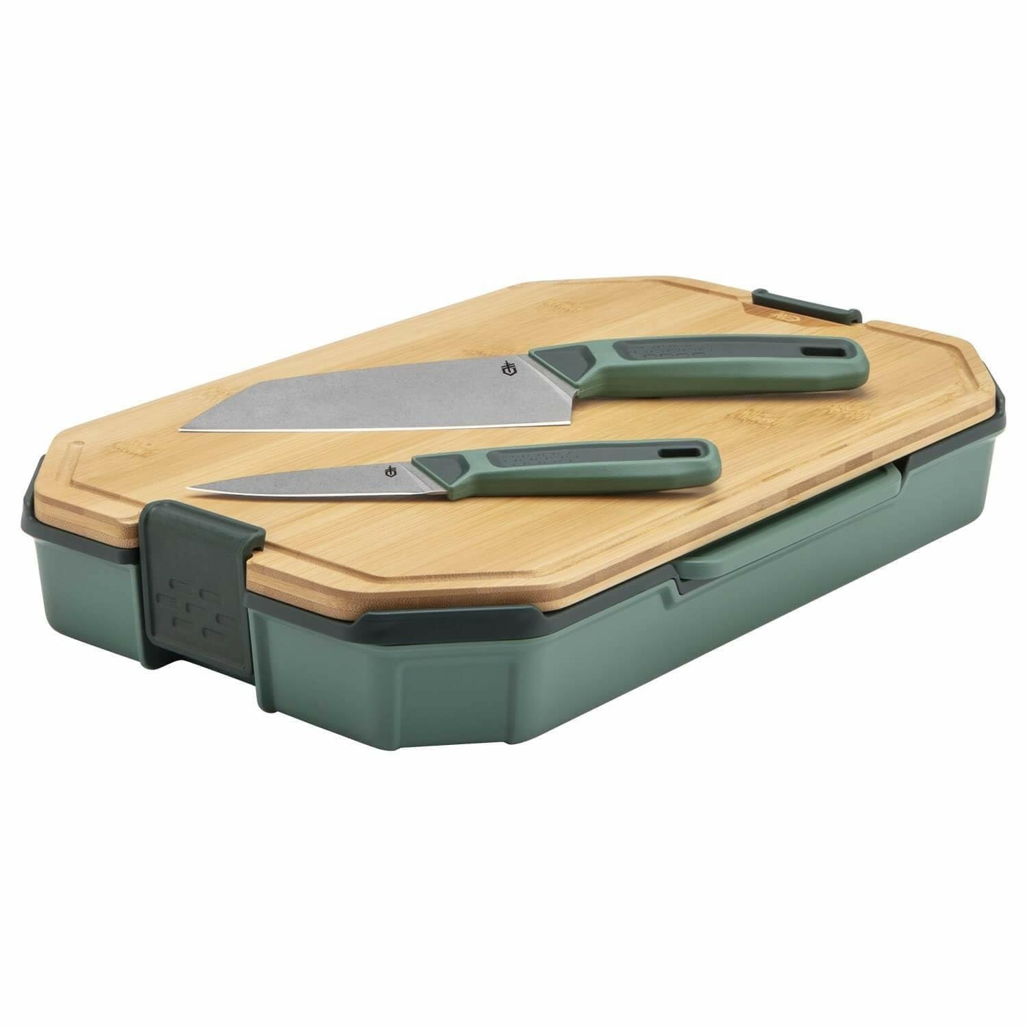 Gerber Gear ComplEAT Cutting Board Set - Cutting Board Kit with Polypropylene & 