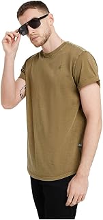G-STAR Lash Overdeyed T-shirt Men, Brown (Kangaroo Gd D16396-2653-g703)
