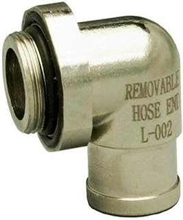 EZ Oil Drain Valve Hose End - L-Shape Large