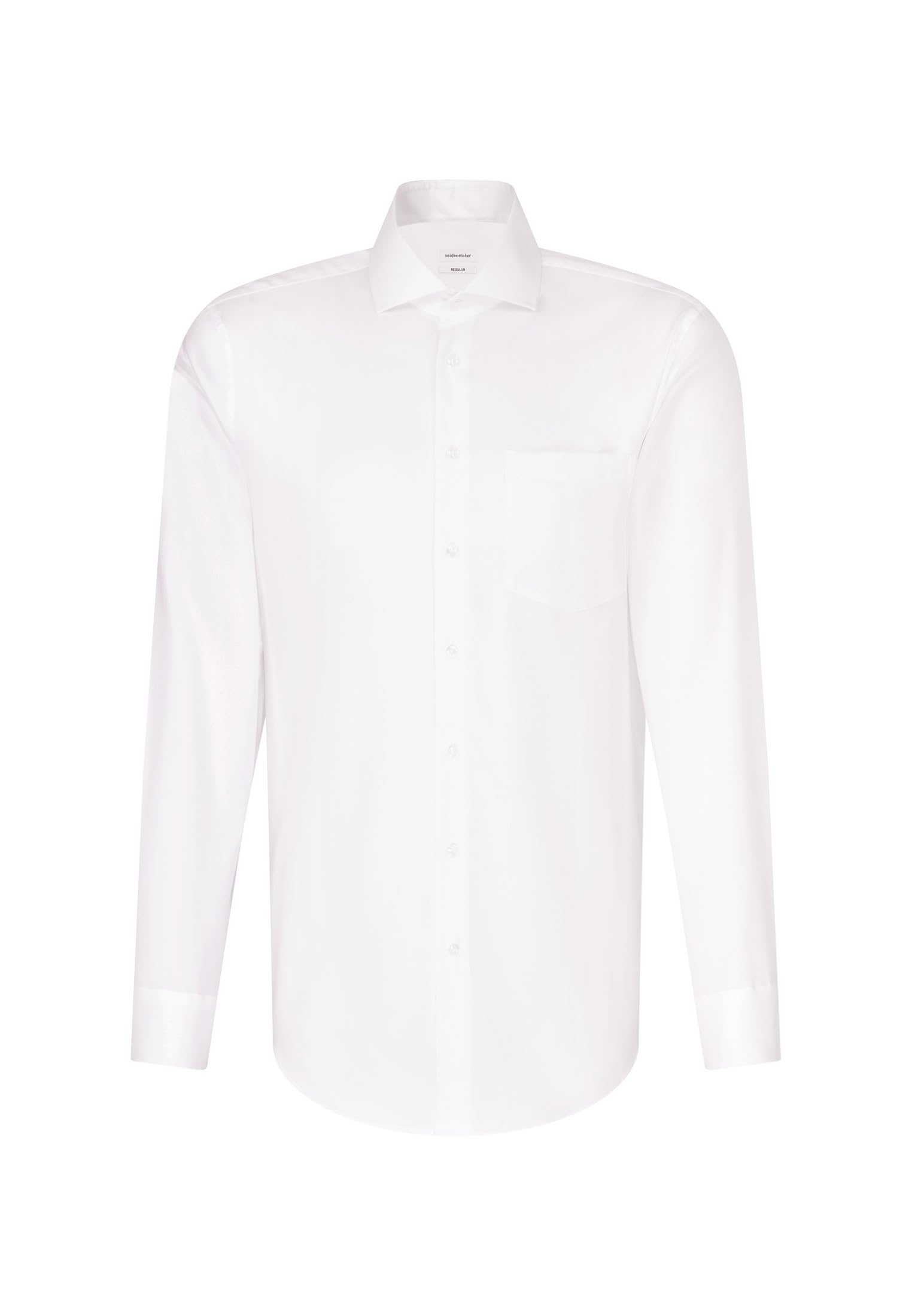 Seidensticker Men's Business Shirt - Regular Fit - Non Iron - Kent Collar - Long