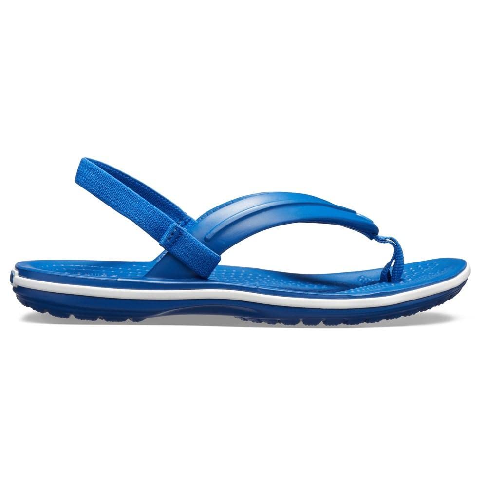Crocs Crocband Strap Flip, Chanclas Unisex Niños, Azul (Blue Jean 4gx), 22/23 EU