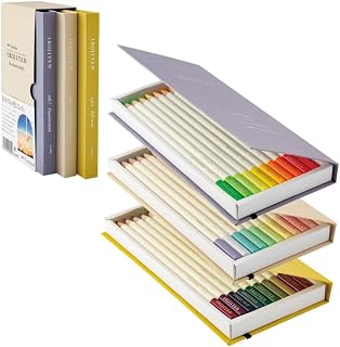 Tombow CI-RTC Colored Pencils, 30 Colors (Book Type), Color Dictionary, Episode 3 (30 Shiny Fluorescent Colors)