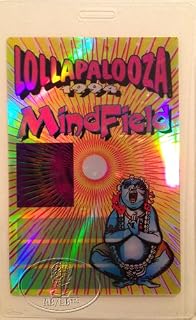 Lollapalooza 1994 Laminated Backstage Pass Smashing Pumpkins Breeders Nick Cave