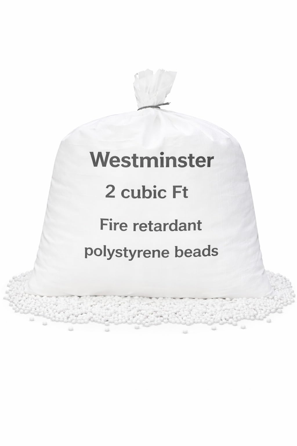 Westminster Bean Bag Filling Refill — 2 Cubic Feet Premium Polystyrene Beads, UK