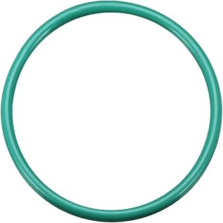 Fluorine Rubber O-Rings, 55mm OD 48.8mm ID 3.1mm Width FKM Seal Gasket for Machinery Plumbing, Green, Pack of 1