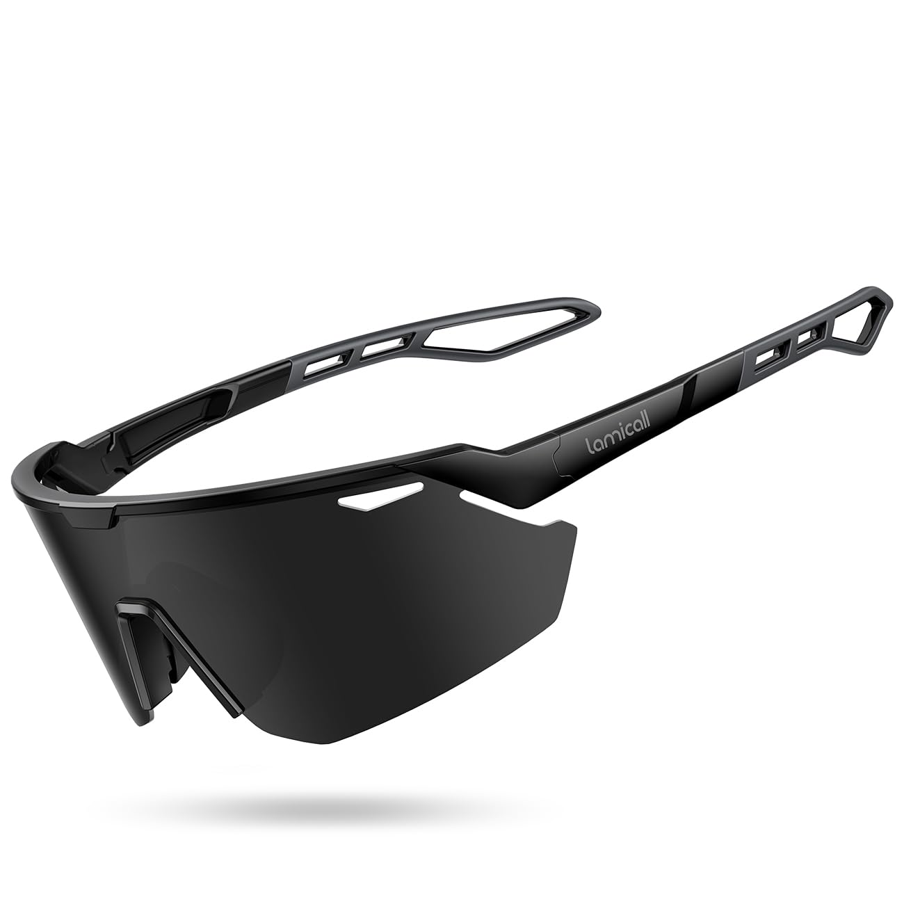 Lamicall 24g Polarized Sports Sunglasses for Men Women - UV400 Protection Sun Gl