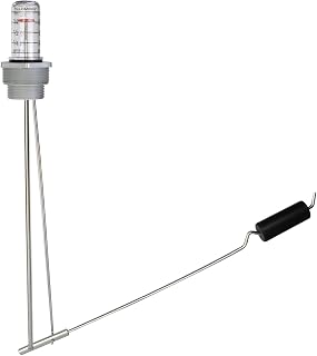 Oil Tank Gauge Fuel Oil Tank Level Gauge 275&330 Gallon Vertical Fuel Tank | Heating Fuel Oil Tank Gauge for Scully Signal Corp's Scul-Tel&Intelli-Tank Depth from 42" to 44",1-1/2" and 2"Male NPT Thread