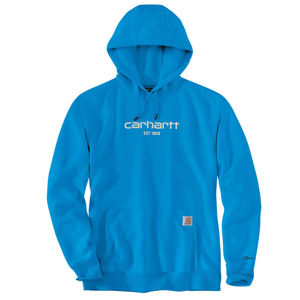 Carhartt Men's Lightweight Sweatshirt with Force Relaxed Fit Logo