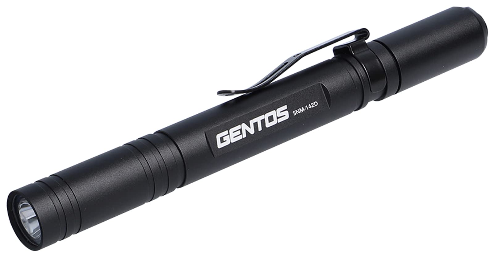 GENTOS Flashlight, Small, LED, Penlight, AAA Battery Operated, 200 Lumens, SNM S