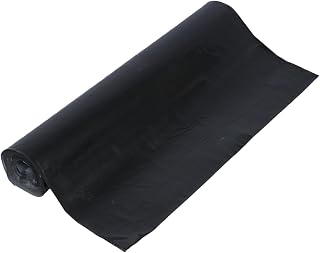 tonchean Self-Adhesive Waterproofing Roofing Roll,39in X 32.8ft Self Stick Roof Protector Underlayment,Rubber Roofing Membrane for Metal Roofing Panels House Dormer and Porch Roof (Black)