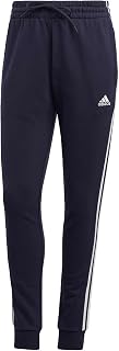 Adidas Women's Essentials 3-Stripes French Terry Cuffed Pants