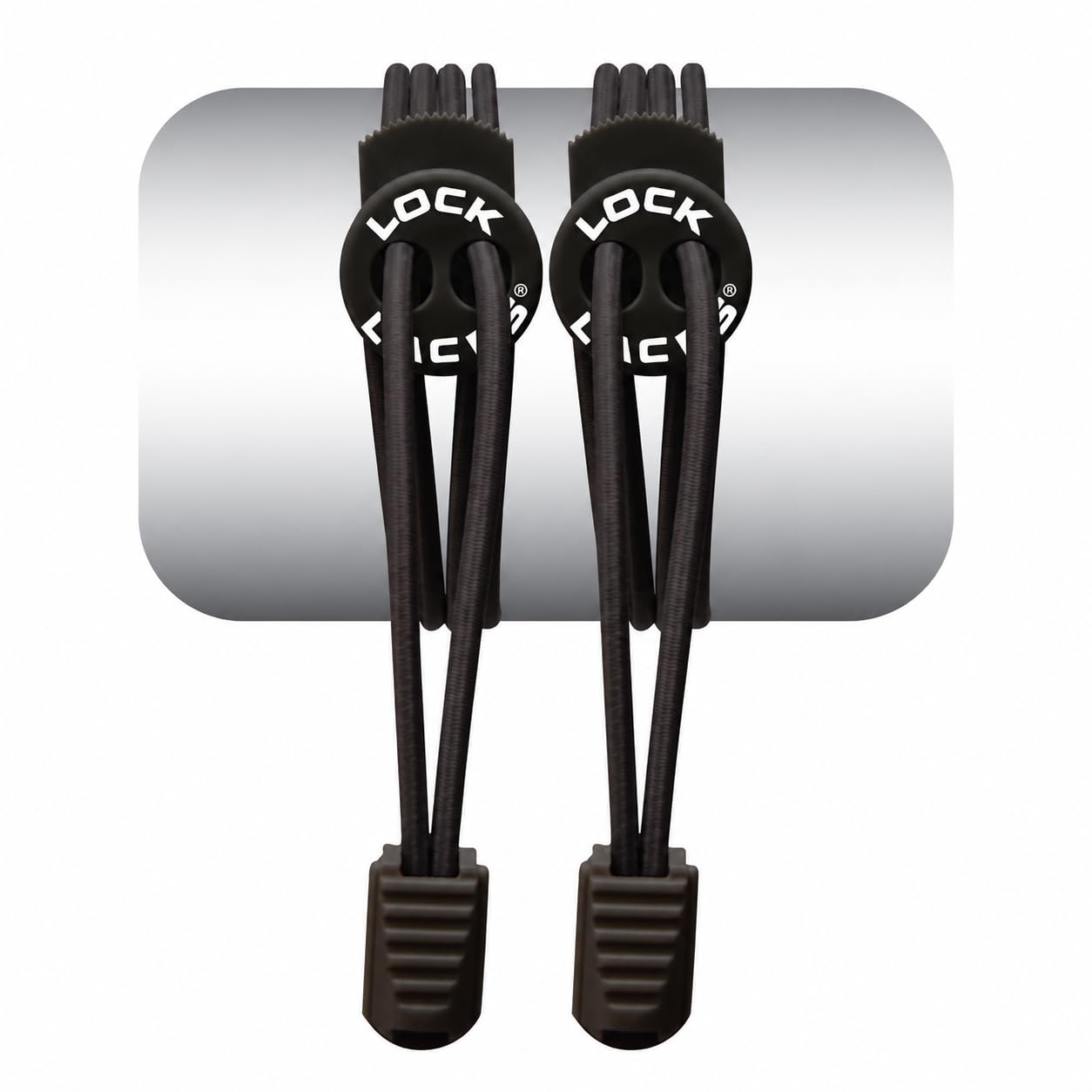 Lock Laces Elastic No Tie Shoelaces for Kids & Adults, One Size Fits All