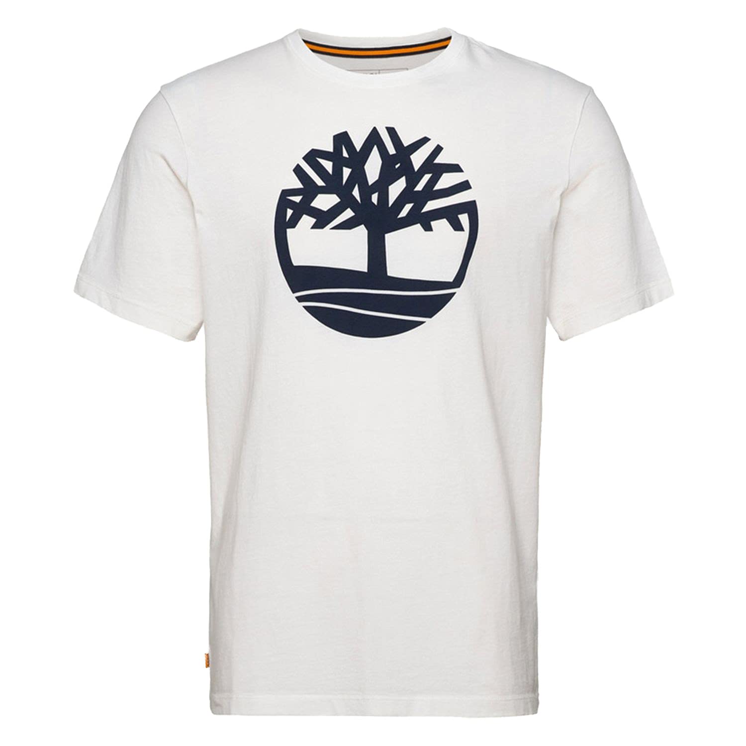 Timberland Men's Northwood TFO Tree Logo Short Sleeve Tee White Short Sleeve Shi