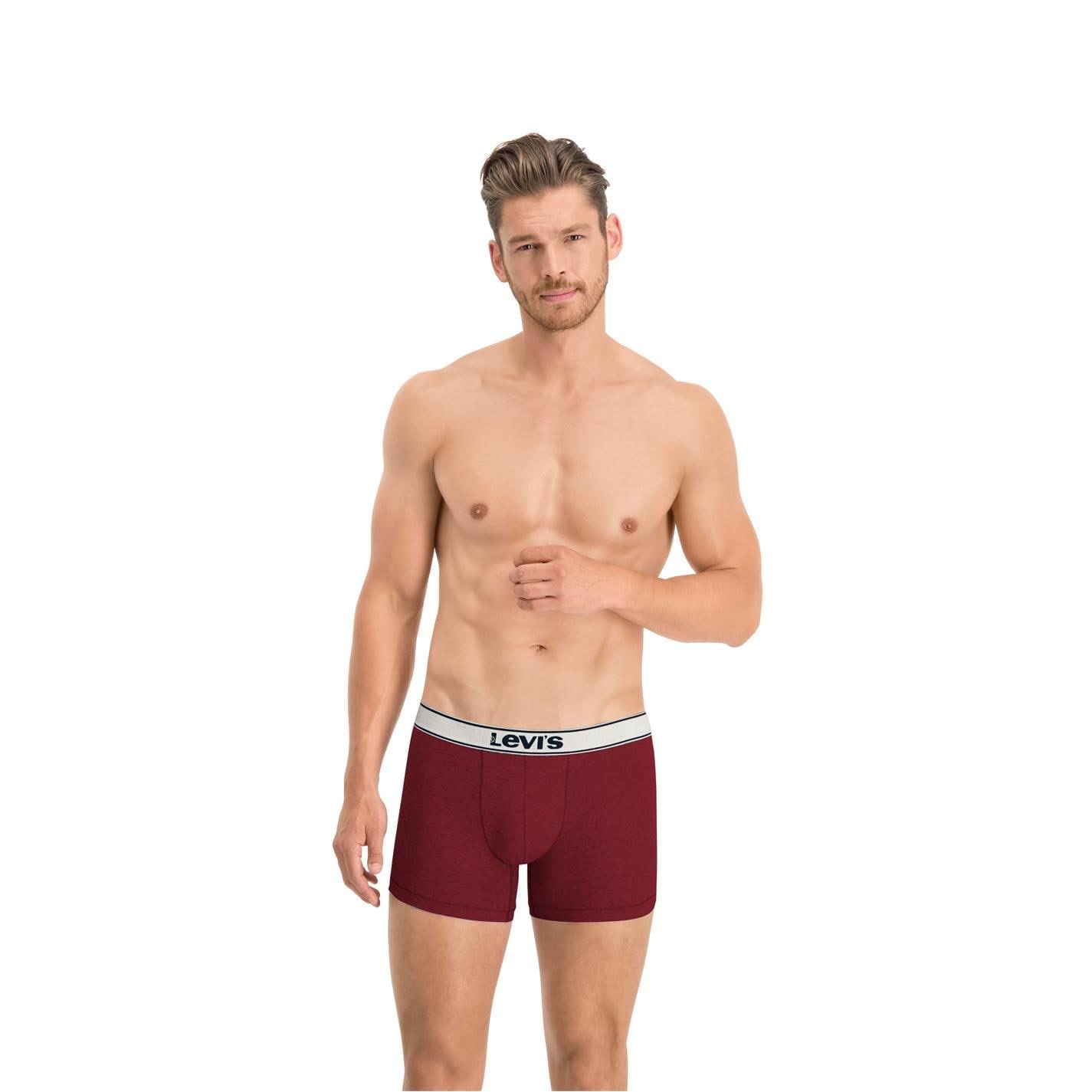 Levi's Vintage Heather Men's Boxer Shorts Underwear Retro Shorts Pack of 2