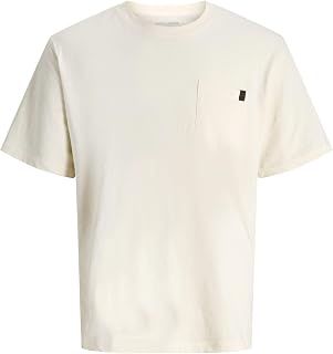 JACK & JONES JJEDOVER Men's Slub Tee SS Noos