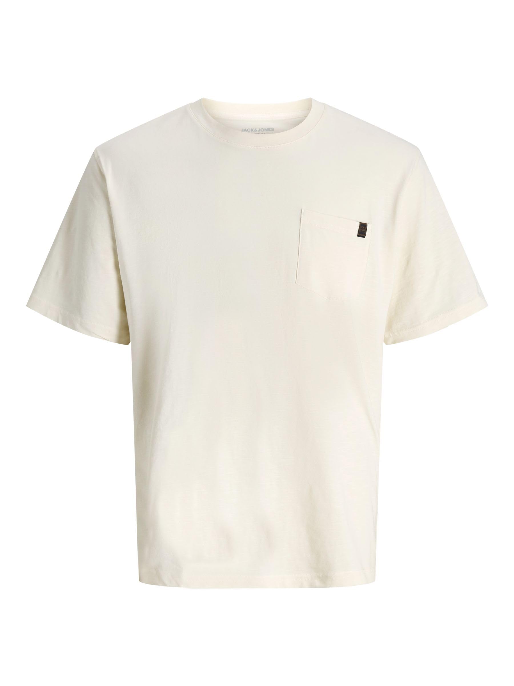 JACK & JONES JJEDOVER Men's Slub Tee SS Noos