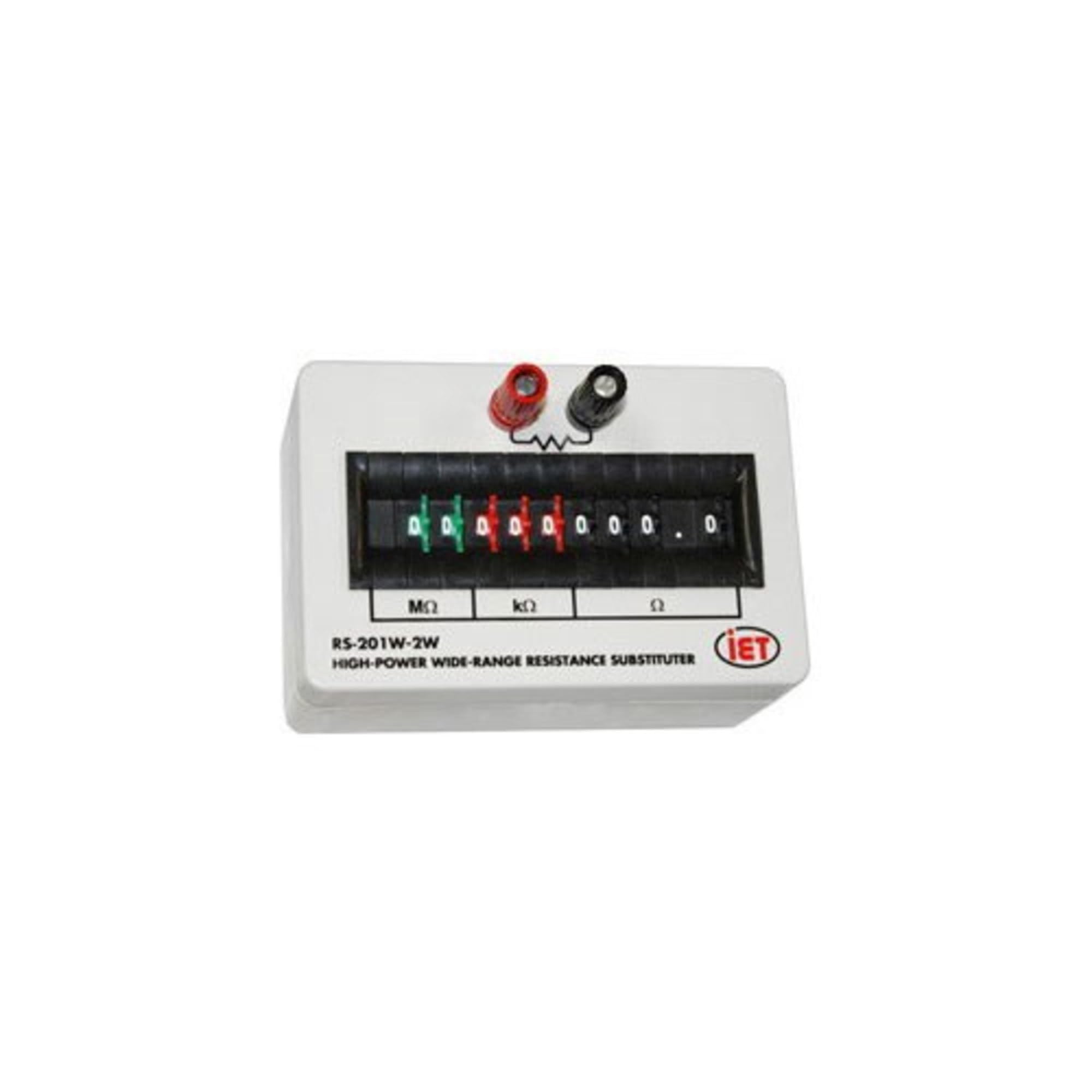Iet Labs Resistance Decade Box, 0-99999999.9 Ohm - RS-201W