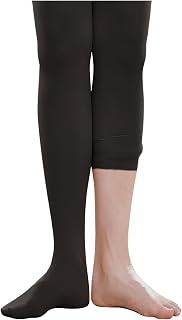Stelle Girls' Convertible & Transition Ballet Tights for Toddler Dance Kid