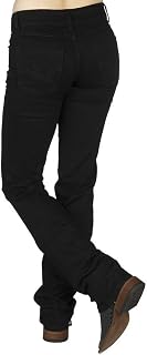 Wrangler Western-Jeans für Damen mit mittelhohem Bund, Stretch und geradem Bein