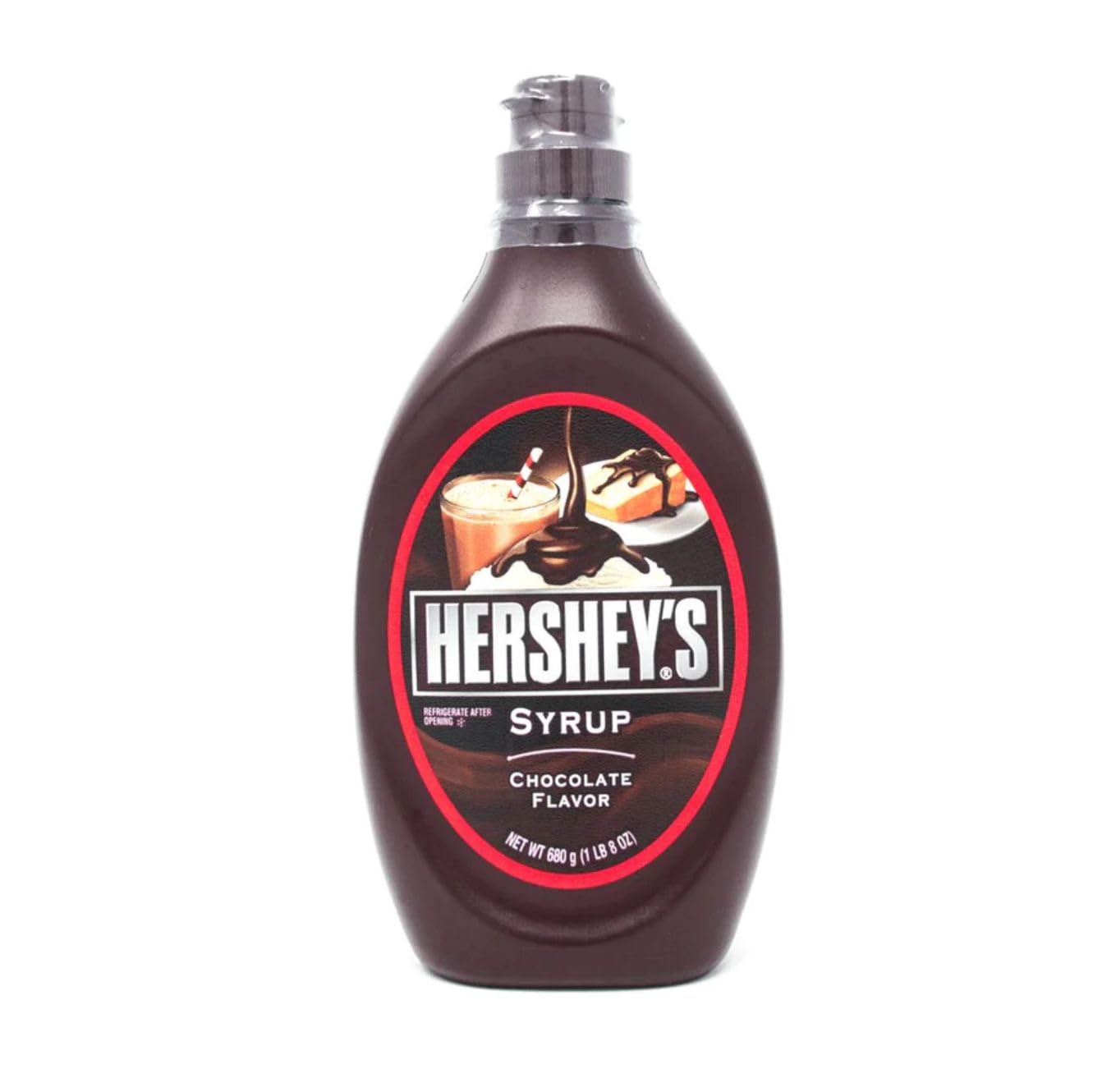 HERSHEY'S Chocolate Flavored Syrup Bottle, 24 oz | Kosher Chocolate Flavored Syr
