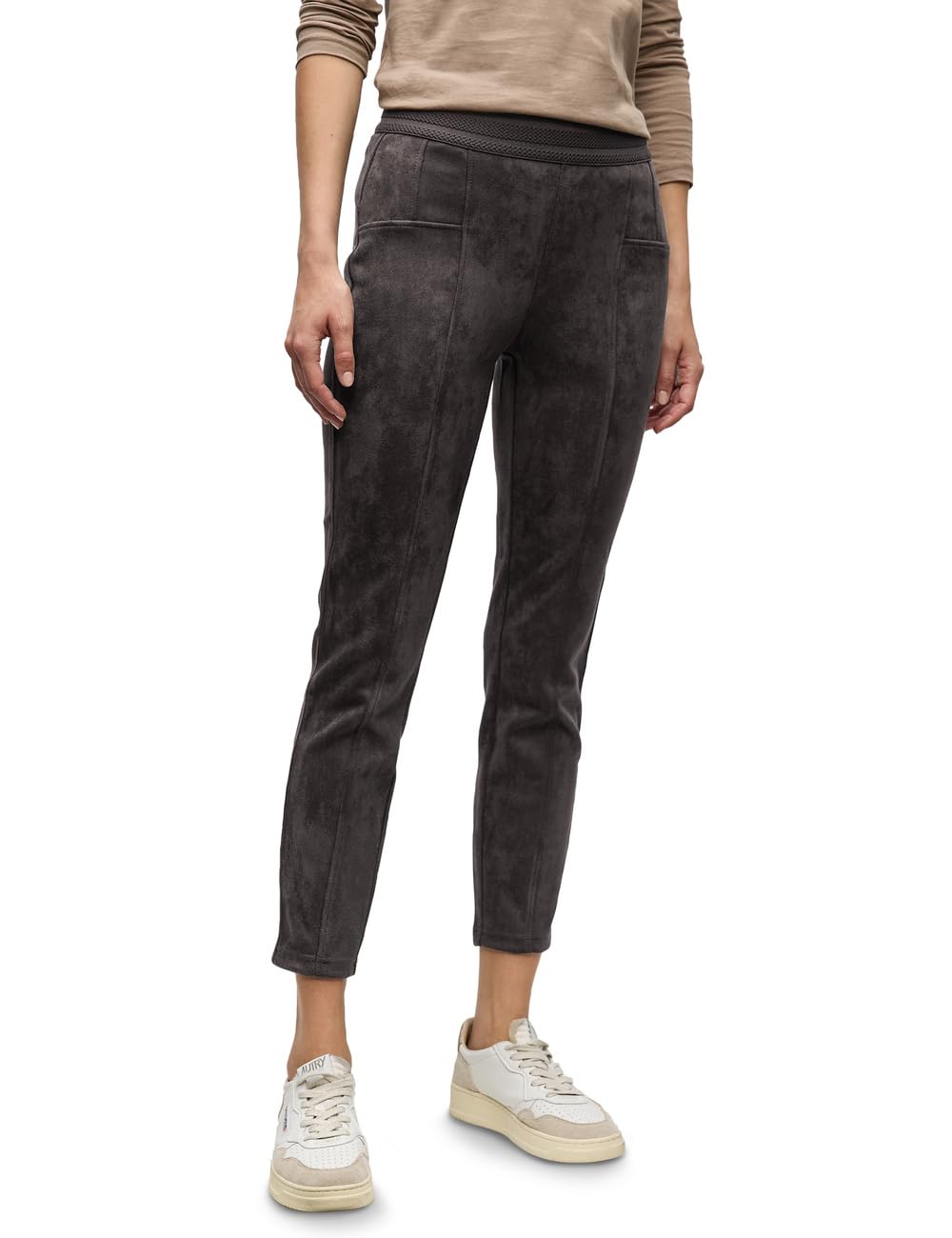 Street One Women's Velvet Trousers