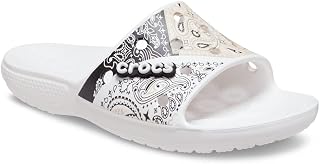 Crocs Classic Printed Camo Slide, Unisex-Adult Clogs