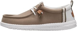 HEYDUDE Men's Wally Craft Linen Loafer