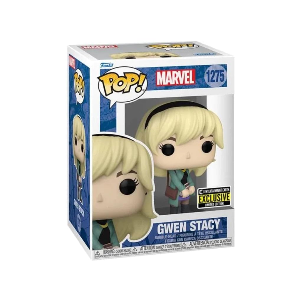 Gwen Stacy Funko POP! Spider-Man Entertainment Earth Exclusive Bobblehead