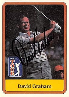 Autograph Warehouse 652869 David Graham Autographed Golf Card - Golfer PGA, Australia 1981 Donruss Rookie - No.27