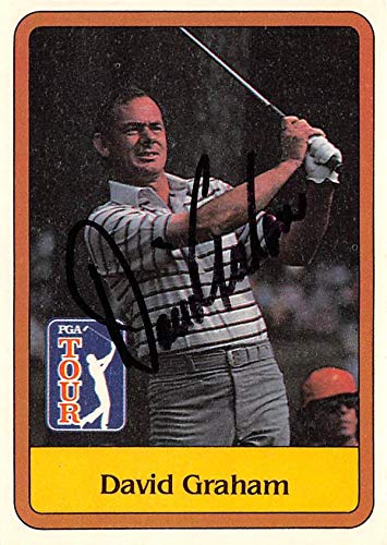 Autograph Warehouse 652869 David Graham Autographed Golf Card - Golfer PGA, Aust