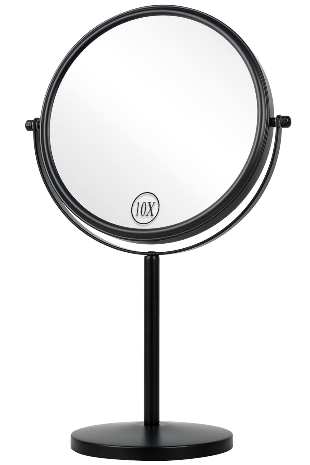 10x Magnifying Makeup Mirror, 8 Inch Tabletop Mirror Double Sided with Magnifica