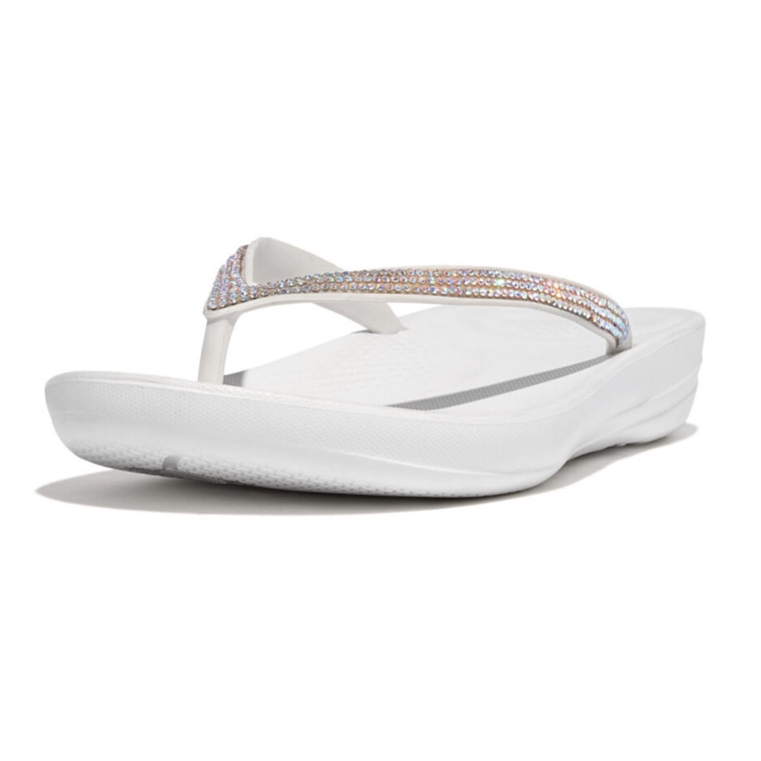 FitFlop Women's iQUSHION Ombre-Sparkle Flip-Flops