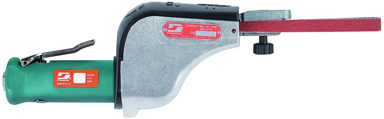 Dynabrade (14000) Dynafile Abrasive Belt Tool with Contact Arm (11218) | 0.5 hp 