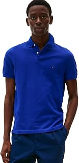Tommy Hilfiger Adaptive Short Sleeve Polo Shirts In Classic Fit with Stretch and Organic Pique Cotton Short Sleeve Polo Shirt in Classic Fit with Organic Stretch Pique Cotton Men (Pack of 1)