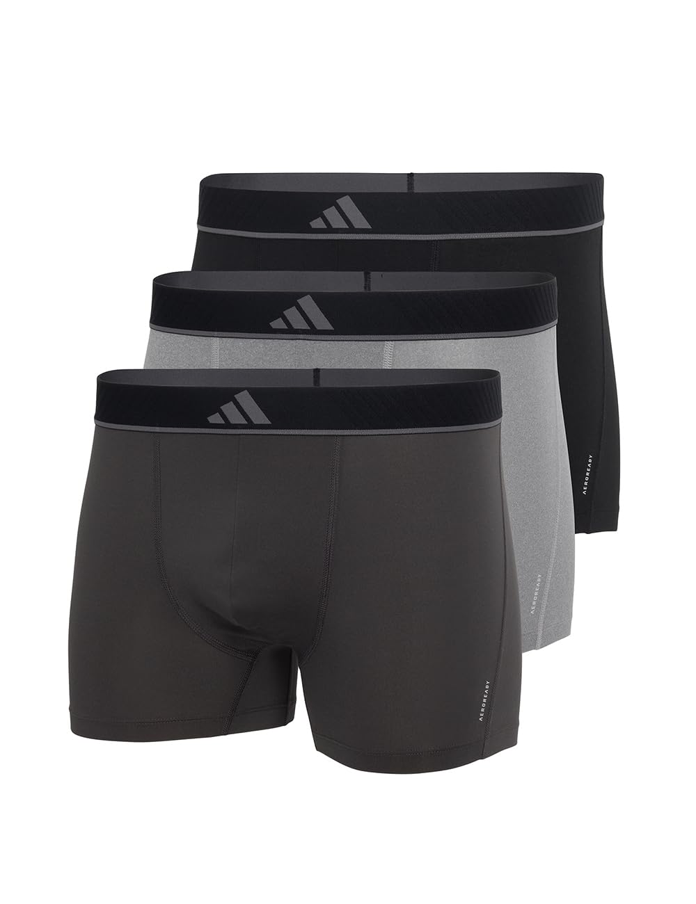 Adidas Microfiber Boxer Briefs Underwear Multipack - Athletic