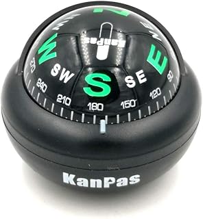 KanPas Automotive Compass Ball for Car or Boat