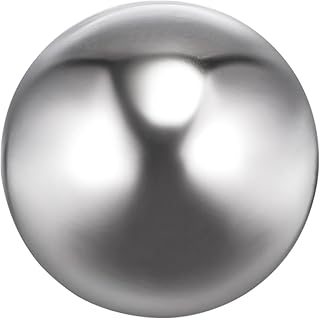 sourcing map 28mm Bearing Balls,G100 Precision Balls Mirror | 304 Stainless Steel Metric Mixing Balls,for Bearings Bicycles Casters ,Mirror Finish