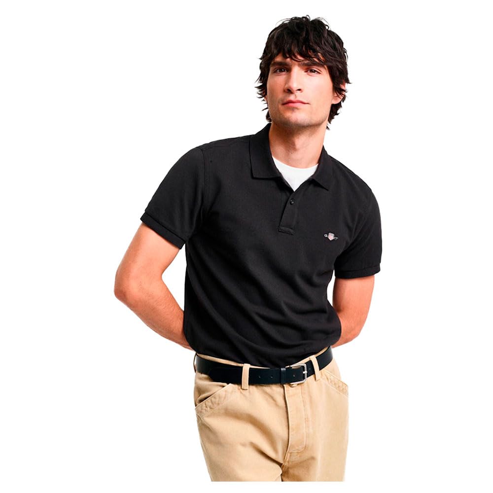 GANT Slim Shield SS Pique Polo Shirt Men