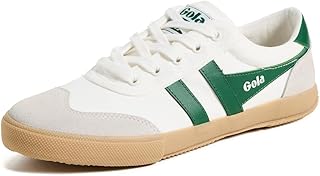 Gola Badminton Womens Casual Trainers in White Gold