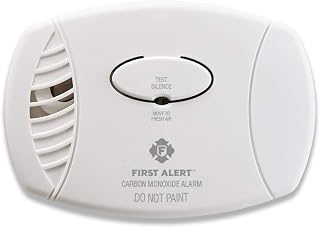 FIRST ALERT CO605 Plug-in Carbon Monoxide Detector with Battery Backup, White