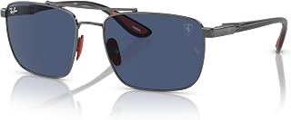 Ray-Ban womens Rb3715m Scuderia Ferrari Collection Square Sunglasses