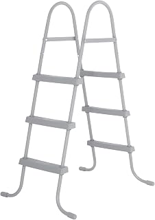 Bestway Flowclear Above Ground Swimming Pool Ladder 42" | Corrosion-Resistant Metal Frame